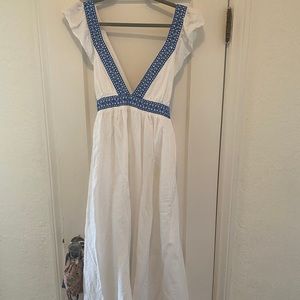 J. Crew embroidered sundress